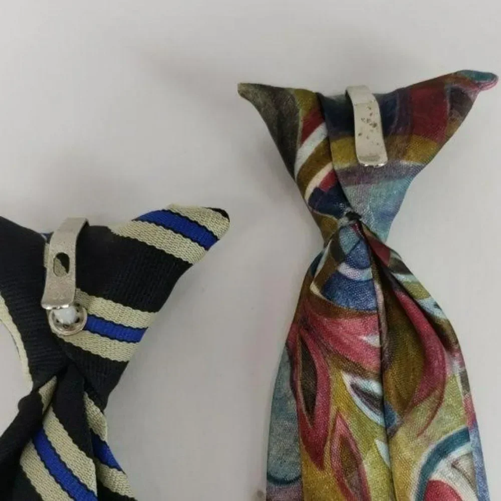 Cadet Classics Club Polysilk Clip‎ On Ties